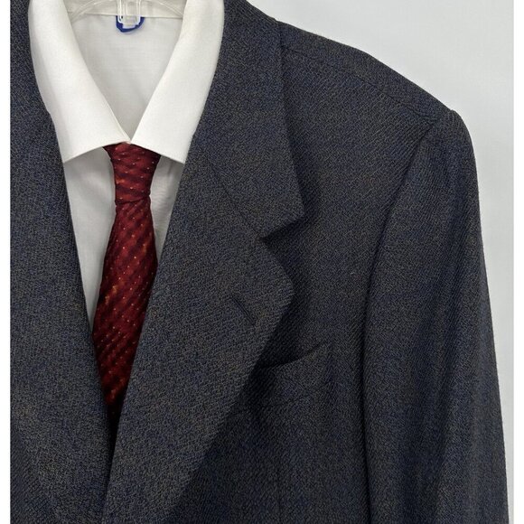HICKEY FREEMAN NEIMAN MARCUS jacket blazer sport coat regent 100% wool 43L - Picture 1 of 11